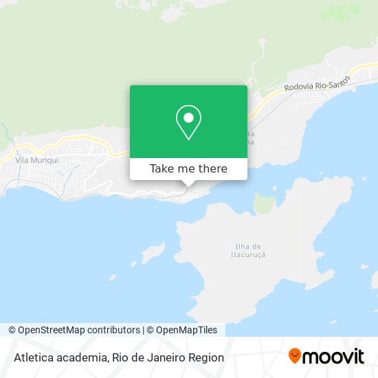 Atletica academia map