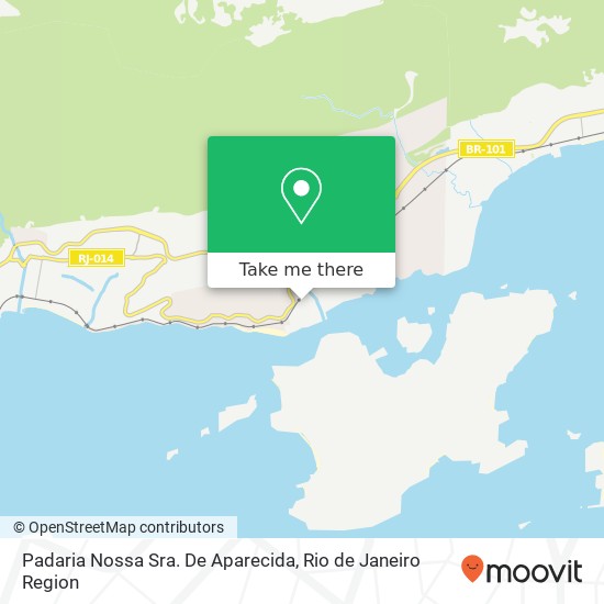 Mapa Padaria Nossa Sra. De Aparecida