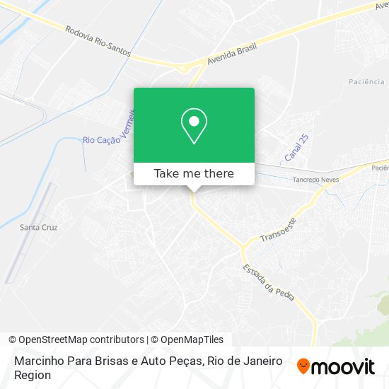 Mapa Marcinho Para Brisas e Auto Peças