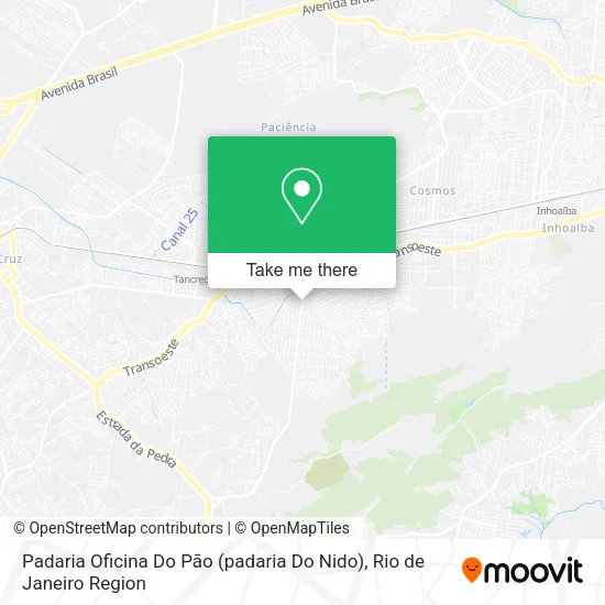 Padaria Oficina Do Pão (padaria Do Nido) map