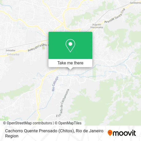 Cachorro Quente Prensado (Chitos) map