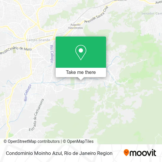 Condominio Moinho Azul map