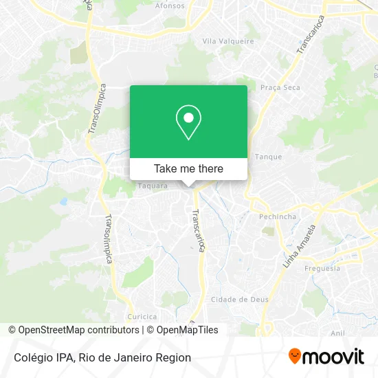 Colégio IPA map