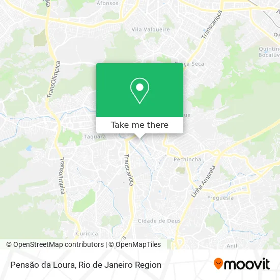 Pensão da Loura map