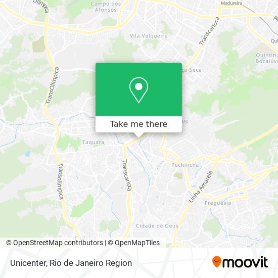 Mapa Unicenter