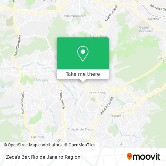 Zeca's Bar map