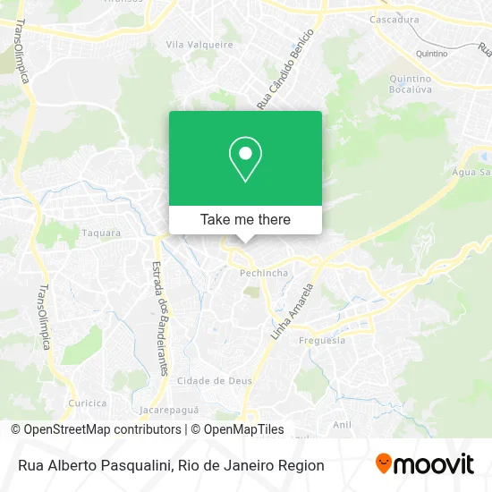 Rua Alberto Pasqualini map