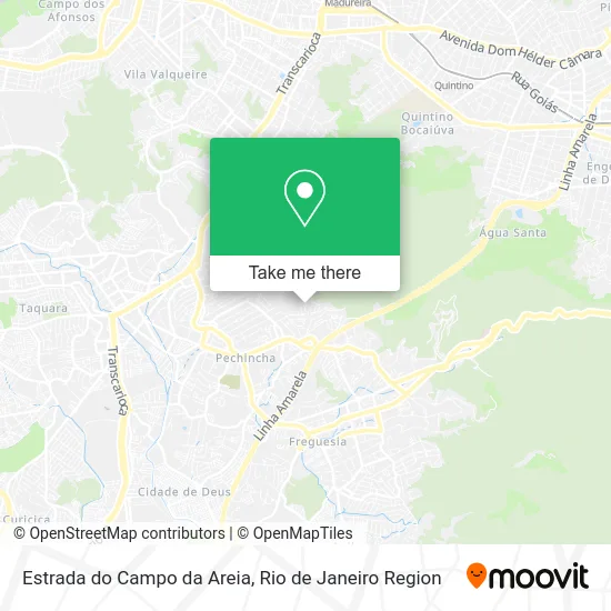 Estrada do Campo da Areia map