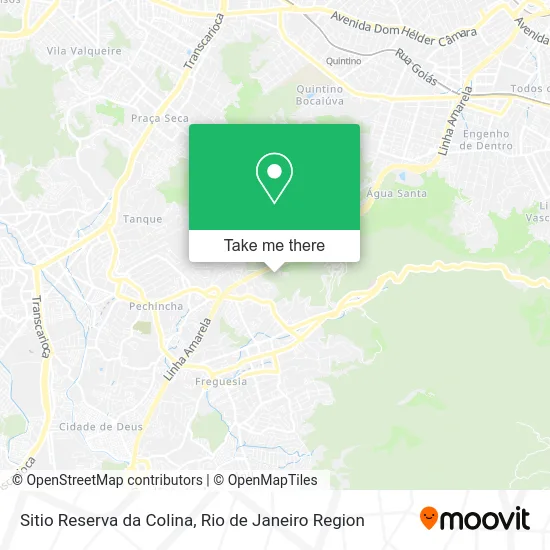 Sitio Reserva da Colina map