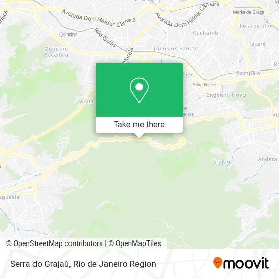 Serra do Grajaú map