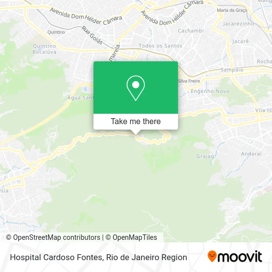 Hospital Cardoso Fontes map