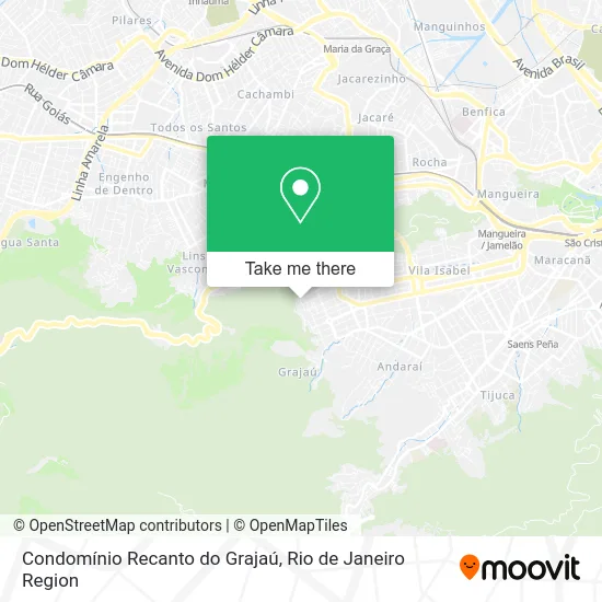 Condomínio Recanto do Grajaú map