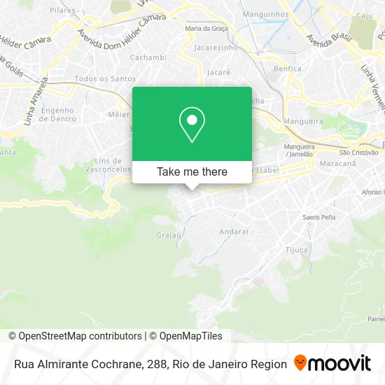 Rua Almirante Cochrane, 288 map