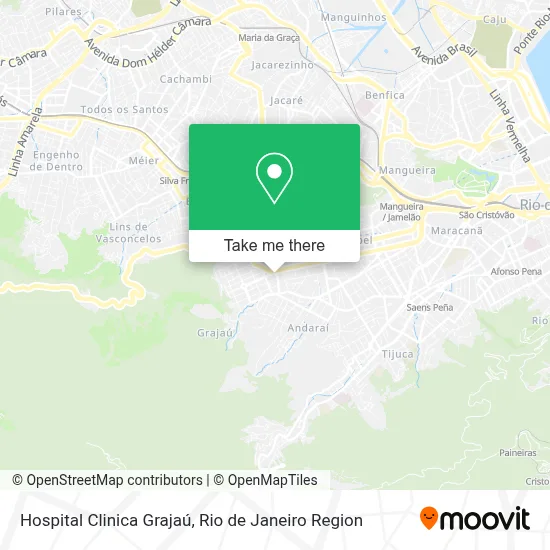 Hospital Clinica Grajaú map