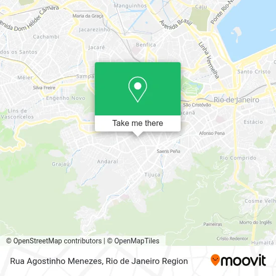 Rua Agostinho Menezes map
