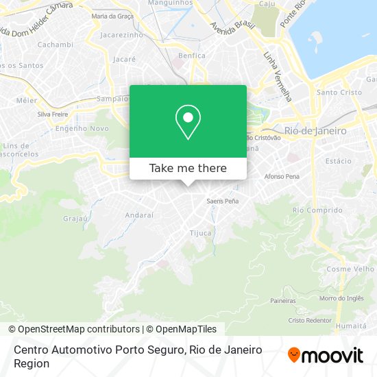 Mapa Centro Automotivo Porto Seguro