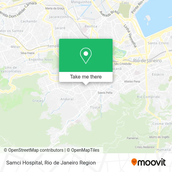Samci Hospital map
