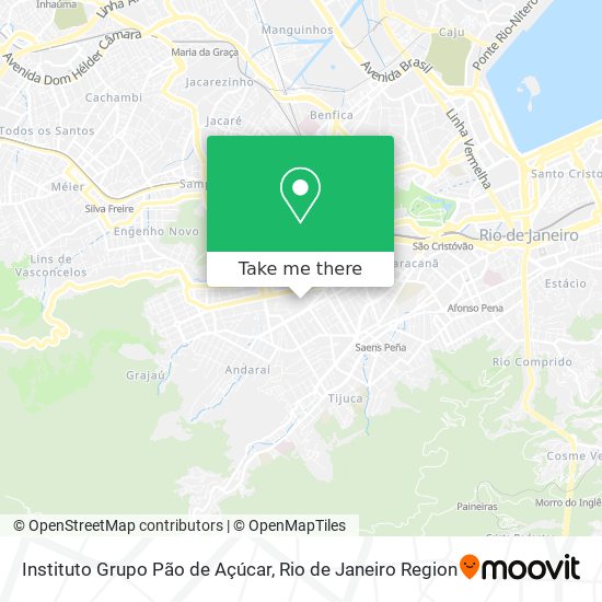 Instituto Grupo Pão de Açúcar map