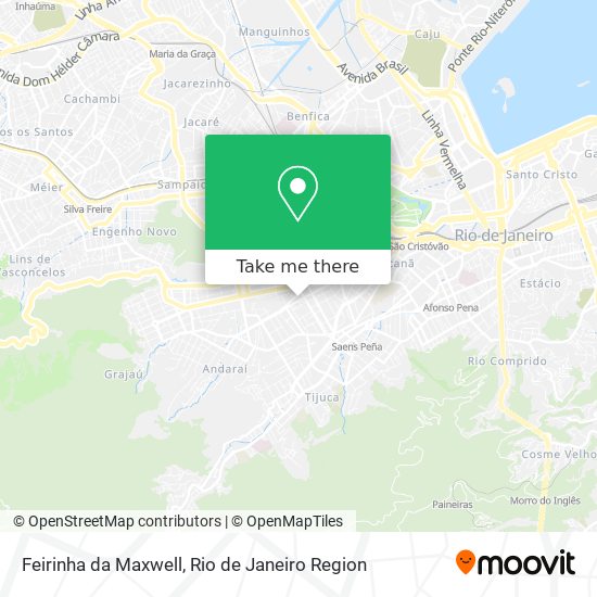 Mapa Feirinha da Maxwell