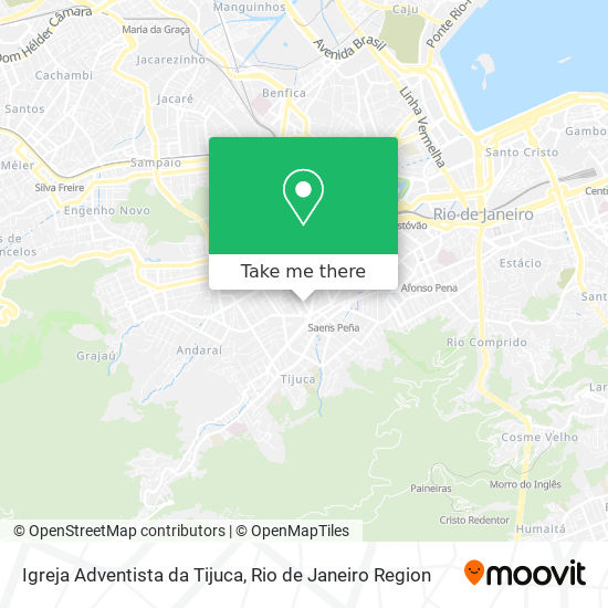 Igreja Adventista da Tijuca map