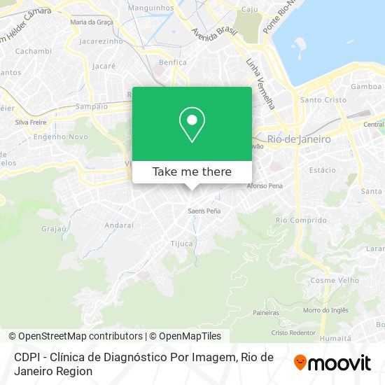 CDPI - Clínica de Diagnóstico Por Imagem map