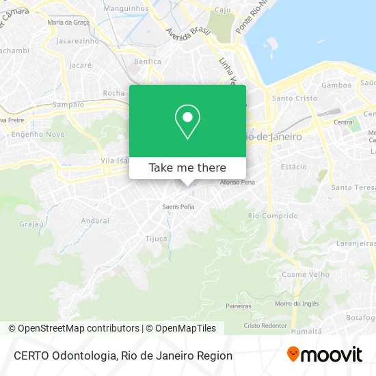 CERTO Odontologia map
