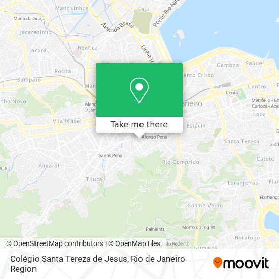 Colégio Santa Tereza de Jesus map