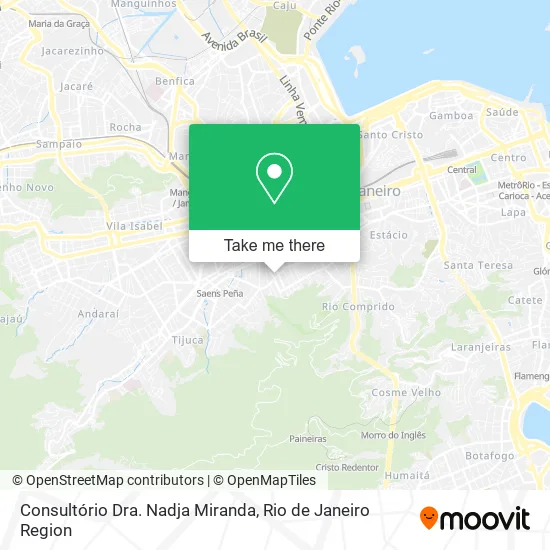Consultório Dra. Nadja Miranda map