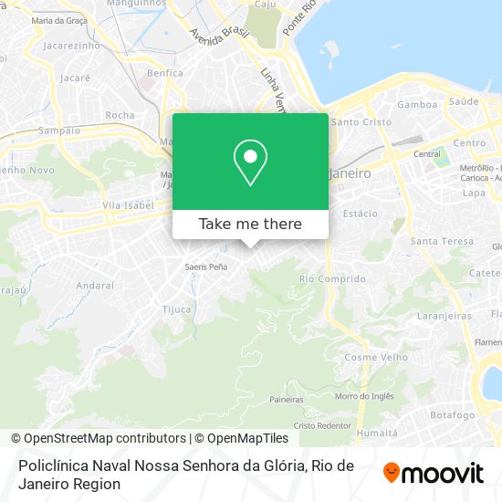 Policlínica Naval Nossa Senhora da Glória map