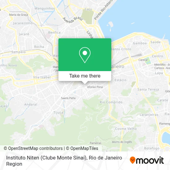 Instituto Niten (Clube Monte Sinai) map