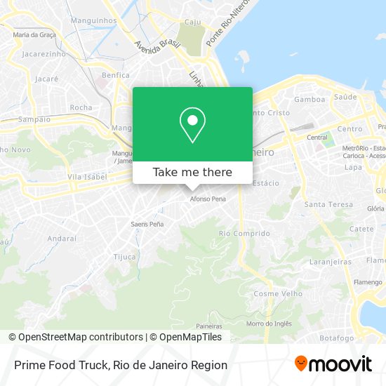 Mapa Prime Food Truck