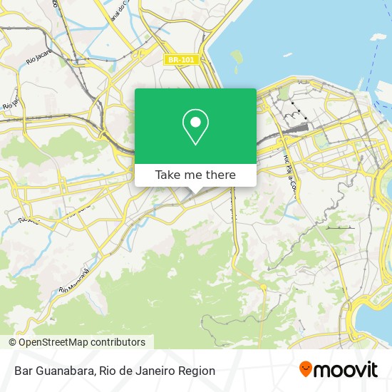 Bar Guanabara map