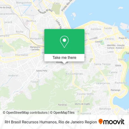 RH Brasil Recursos Humanos map