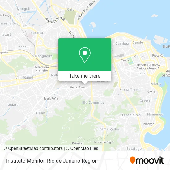 Instituto Monitor map