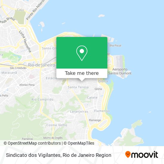 Sindicato dos Vigilantes map