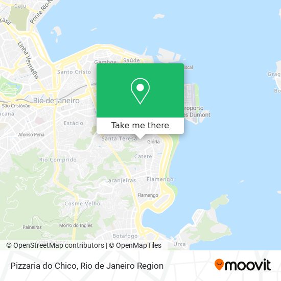 Pizzaria do Chico map