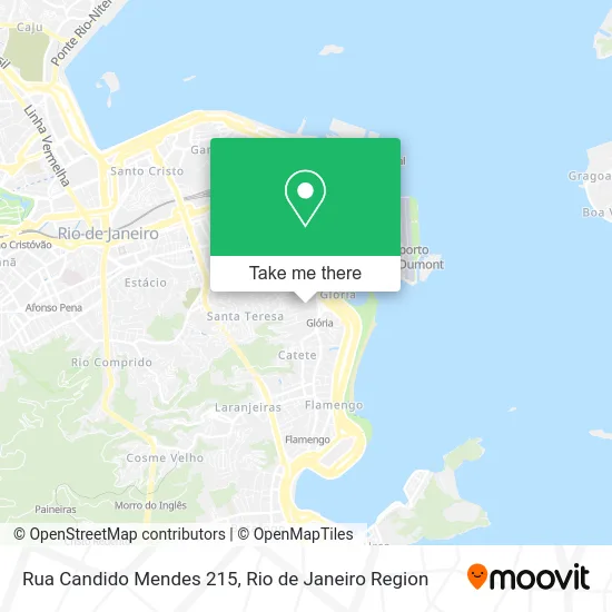 Rua Candido Mendes 215 map