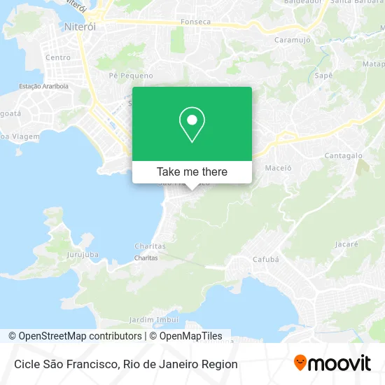 Cicle São Francisco map