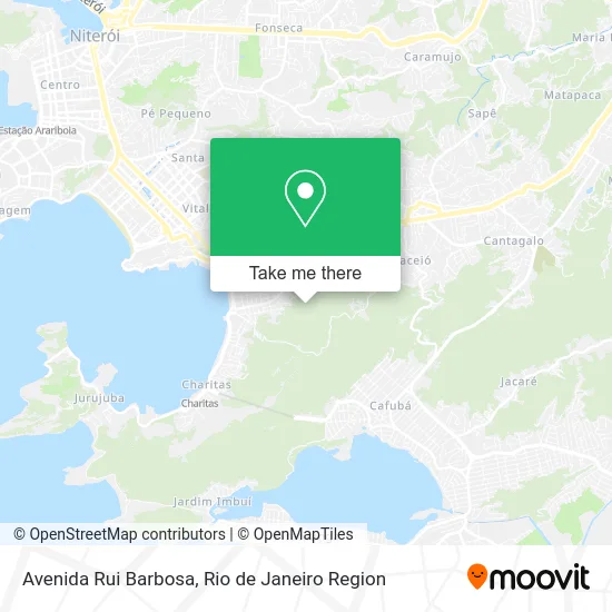 Avenida Rui Barbosa map