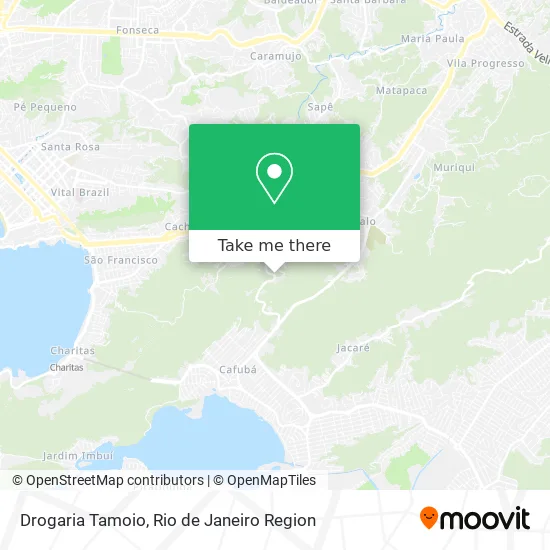 Drogaria Tamoio map