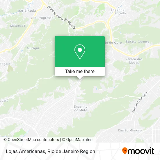 Lojas Americanas map