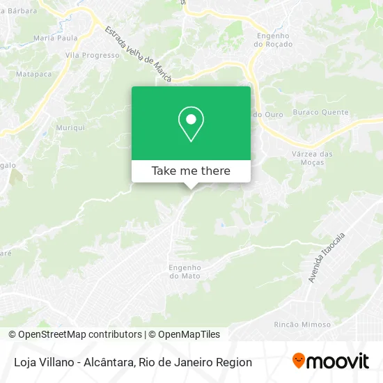 Loja Villano - Alcântara map