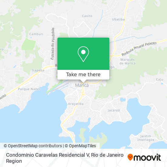 Mapa Condomínio Caravelas Residencial V