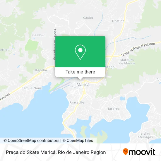 Praça do Skate Maricá map