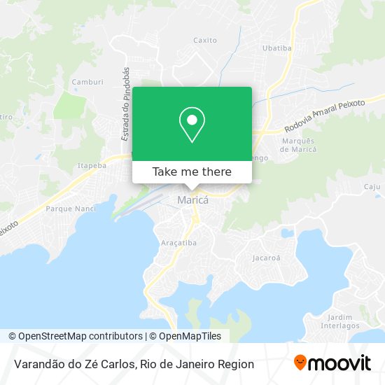 Mapa Varandão do Zé Carlos