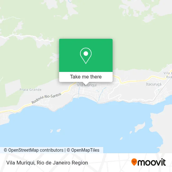 Vila Muriqui map