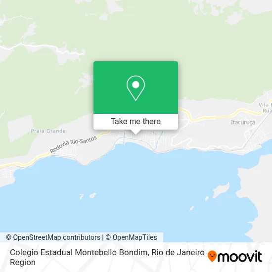 Colegio Estadual Montebello Bondim map