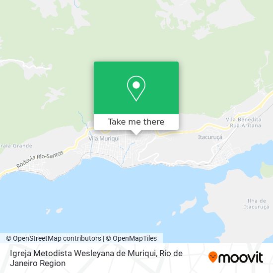 Igreja Metodista Wesleyana de Muriqui map