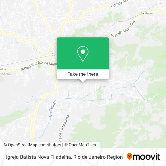 Igreja Batista Nova Filadelfia map