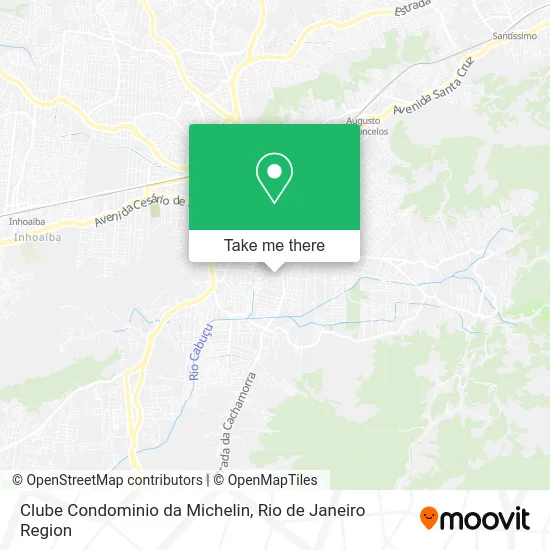 Clube Condominio da Michelin map